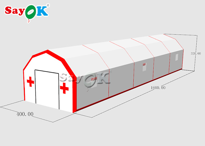 High Durability Blow Up Air Tent / Antibacterial Inflatable Tunnel Tent