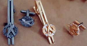 Quality cufflinks, necktie clips, pins, cuff sets, wholesale