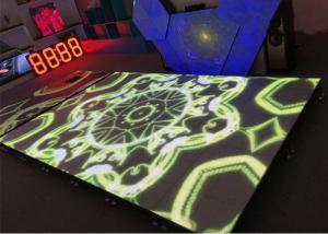 Quality Interactive SMD2727 6.25mm Portable Disco Dance Floor Energy Saving wholesale