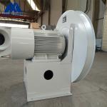 White Centrifugal Blower Fan Stainless Steel Gas Materials Delivery