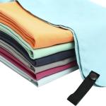 Wholesale Suede Microfiber Perfect Travel Sports Towel Custom Printed Logo