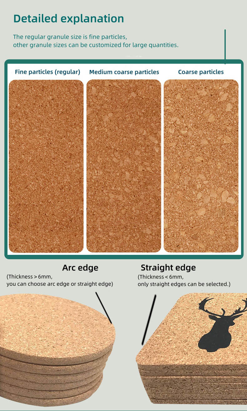 Thick Cork Mats For Kitchen Rectangular Cork Placemats Cork Board Hot Plate