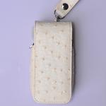 Profession Ostrich PU Leather Dart Case , Dart Wallet