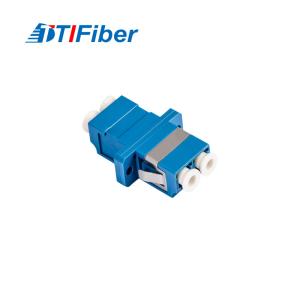 Quality Duplex PC UPC APC LC Fiber Optic Adaptor With Low Insert Loss wholesale