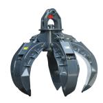 Excavator Rotary Orange Peel Grapple Excavator Grab PC220