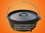 Cast Iron Frying Pan/Cast Iron Skillet &Grill Pan/Cast Iron Camp Oven