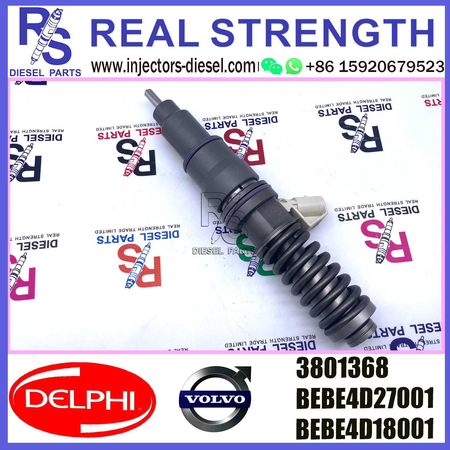 V-O-L-V injector 3801368 BEBE4D27001 Fuel Injection Injector BEBE4D27001 BEBE4D18001 E3.18 for V-O-L-V PENTA MD13