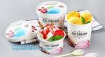 Own Logo Disposable Paper Icecream Ice Cream Cup,Disposable Plastic Cold Drink