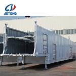 AOTONG Semi-Trailer 2 Double Axles 6 Units SUV Car Carrier Transport Truck