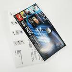 Double Sides Waterproof Synthetic Sticker BOPP Film CMYK Adhesive Synthetic