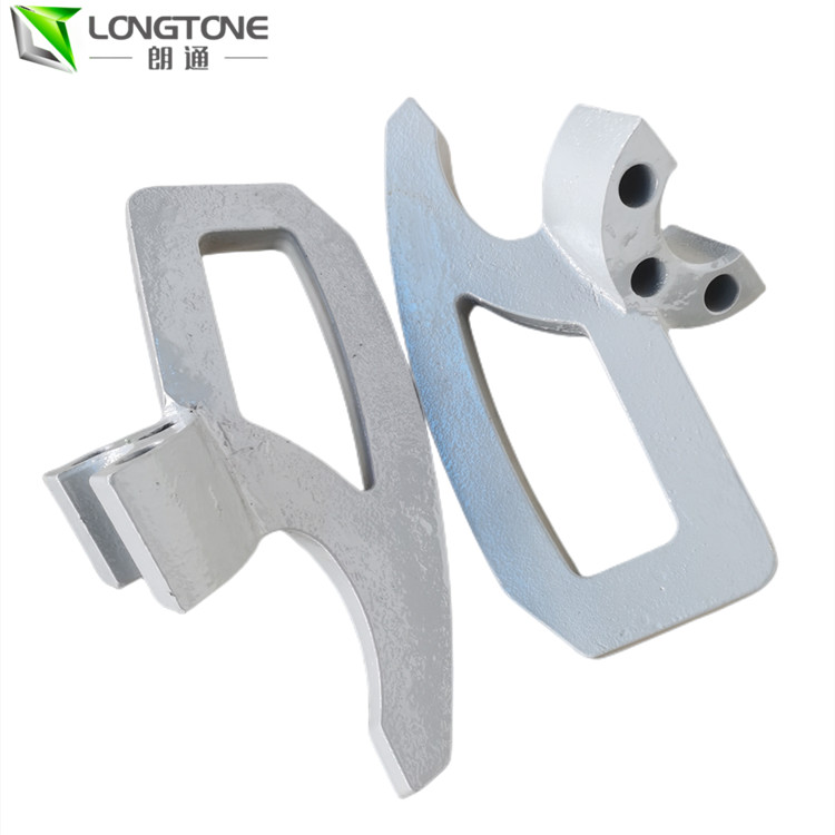 DN125 Zoomlion Concrete Pump Parts Steel Concrete Mixing Blade