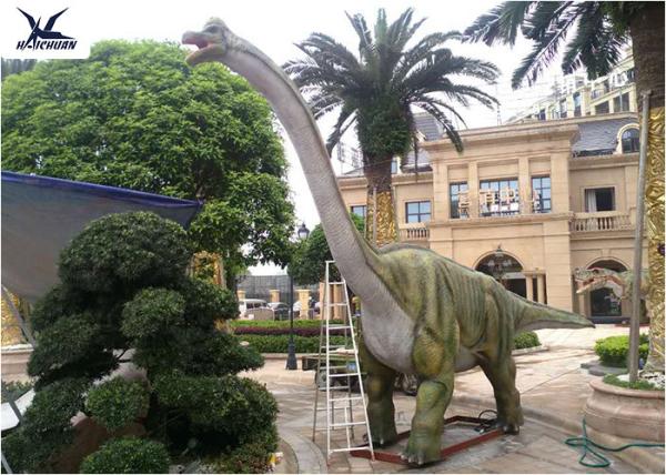 Real Estate Dinosaur Display Artificial Life Size Animatronic Dinosaur