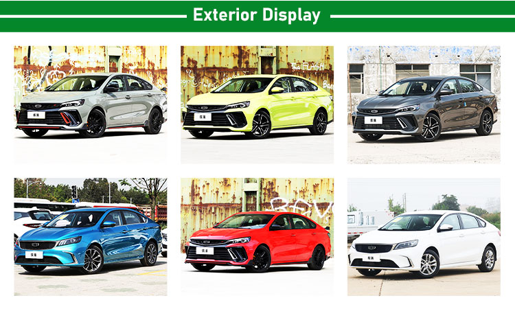 2023 2024 Geely Binrui 1.4 T CVT SUV 0km Used Car Left Hand Drive Curb Weight 1000kg-2000kg 4605*1878*1643mm Geely Cars