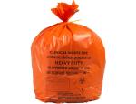 Red Yellow Autoclave Biohazard Plastic Bags For Hospital Clinical Waste bag,