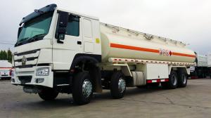 Quality Sinotruk Howo Oil Tanker Lorry 8x4 28000L wholesale