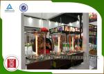 Glass Commercial Barbecue Grills Stainless Steel Smokeless Kebab Vertical