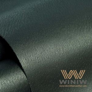 Quality Harmless Dark Green PU Vinyl Leather For Shoes Lining wholesale