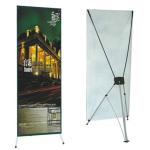 Advertising graphic banner stand Trade Show Display X Banner Stand With PVC