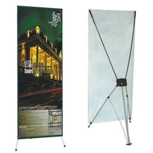 Quality Advertising graphic banner stand Trade Show Display X Banner Stand With PVC Banner wholesale