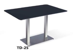 Quality Modern hotel rectangle dining table furniture wholesale