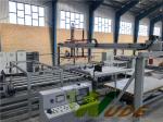 Furniture Board Double Sided Synchronous Laminating Line Hot Press Full