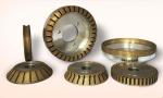 Steel Body Metal Bonded Diamond Grinding Wheels 45 Degree Segmented / Rim Miter