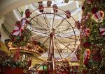 Triple Insurance Ferris Wheel Carnival Ride With FRP And Iron Steel Material