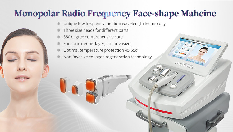 5D RF Radio Frequency Face Lift Machine Low Frequency Medium Wavelength