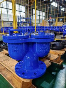 Quality Water / Steam / Oil / Gas Double Orifice Air Valve PN10/PN16 Pressure -20C-120C Temperature wholesale