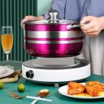 Hot Selling Color Body Soup Cooking Pot Set Ollas Stainless Steel 410 Cookware