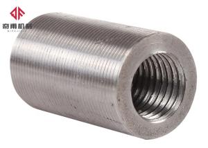 Quality Civil Construction Threaded Rebar Coupler Reinforcing Steel 12-40mm wholesale