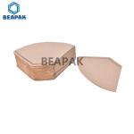 Sector Heat Seal Wood Pulp Disposable Coffee Filters Sustainable