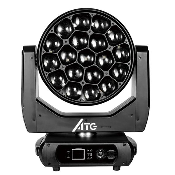 DMX512 Stage Lighting DJ Lighting Equipments 19*20W Bee Eye Zoom Moving Head