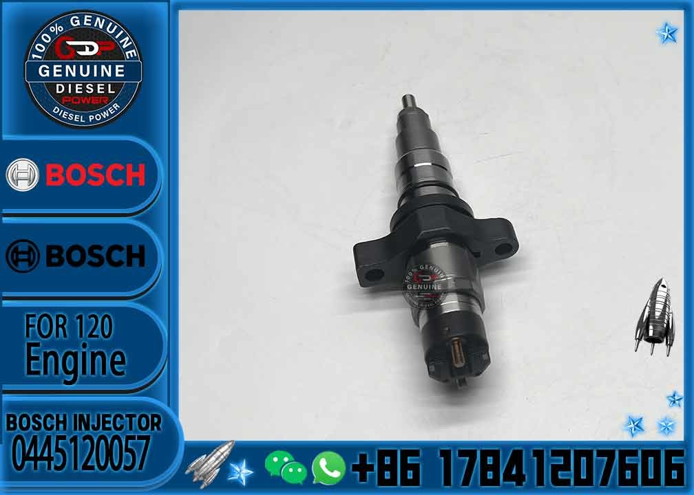 0445120057 0986435552 Common Rail Fuel Injector For Cu-mmins Engine QSB6.7 0 445 120 057 2854608 504091505 for I-VECO Re