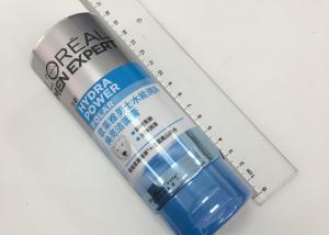 Quality 5 Layers Cosmetic Tube Packaging With Snap On Cap LOreal Facial Cleanser For Men wholesale