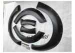 Textured Black Big Fender Flares ABS , Pickup 4X4 Wheel Arch Flares Mazda Bt50