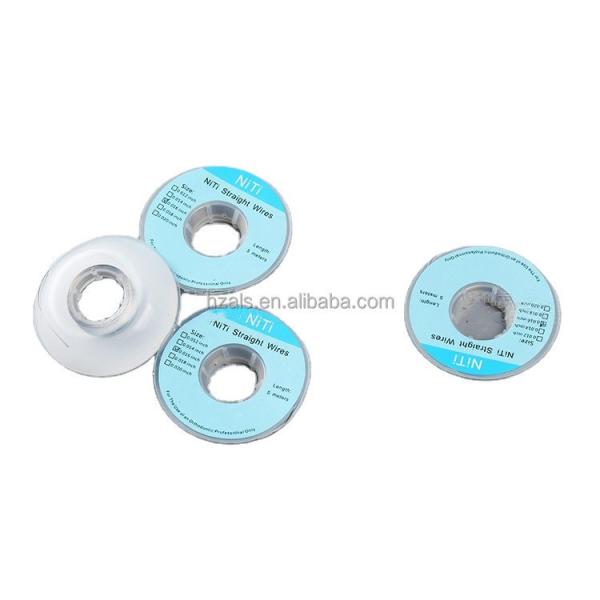 Orthodontic Materials NiTi Straight Wire 5M with Round Rectangular Archwires 0