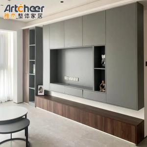Quality Bedroom Wall TV Cabinet in Wooden Material with Customized Size and Mail Packing wholesale