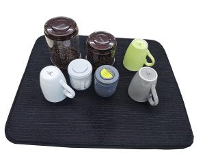Quality Eco-Friendly Foldable Kitchen Microfiber Dish Drying Mat Table Mat wholesale