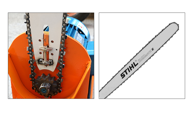 4000W Portable Wood Tree Slasher For Forestry Wood Cutting Chainsaw