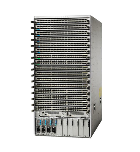 N9K-C9508 Nexus 9000 Series Nexus 9508 Chassis 57.78 x 44.50 x 80.67 cm 68.2 kg and Customized with 8 Line Card Slots