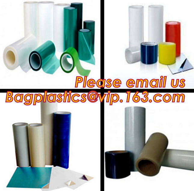 clear tint window car glass film for Auto Security protective film roll,Ultra clear PET film, acrylic coated pet film, P