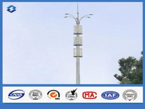 Quality 86um Galvanization Telecommunication Pole AWS D1.1 Welding Standard wholesale
