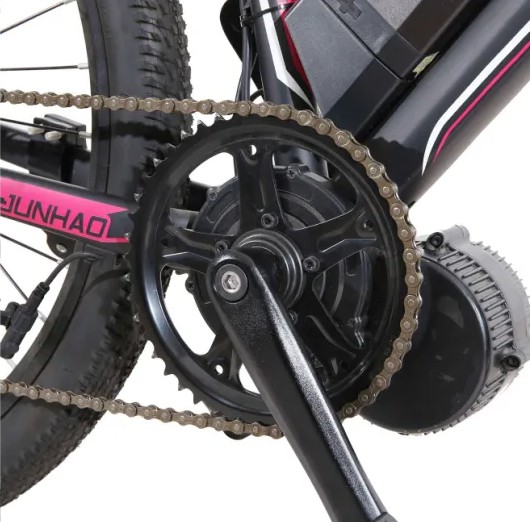 LCD Display 36v 350w Mid Drive Electric Mountain Bike