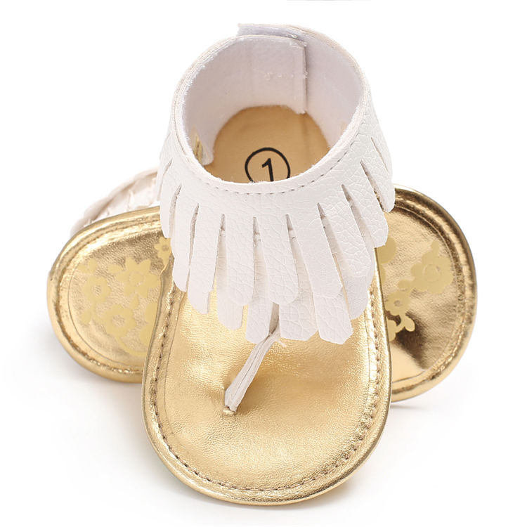 New fashion high quality infant Canvas Tassel First walker PU baby shoes for Boy and Girl