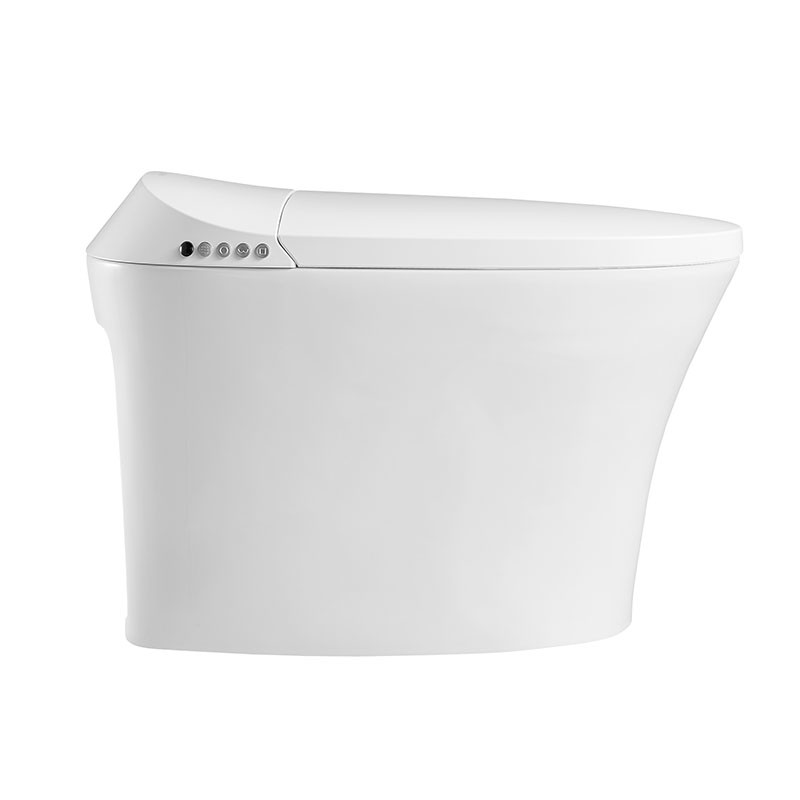 One Piece Electric Modern Smart Toilet Water Pressure Adjustable Seat Heating