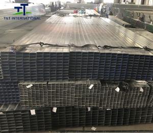 Quality Durable Stainless Steel Rectangular Pipe , Rectangular Structural Steel Tubing wholesale