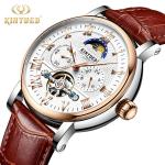 Fashionable Design Tourbillon Skeleton Watch Automatic Movement