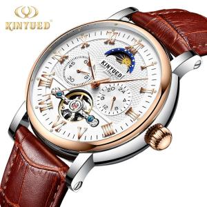Quality Fashionable Design Tourbillon Skeleton Watch Automatic Movement wholesale