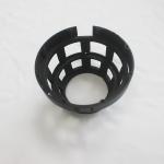 A380 Basket Loudspeaker Spare Parts , Painting Black Aluminum Alloy Die Casting